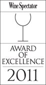 Wine Spectator Award of Excellence